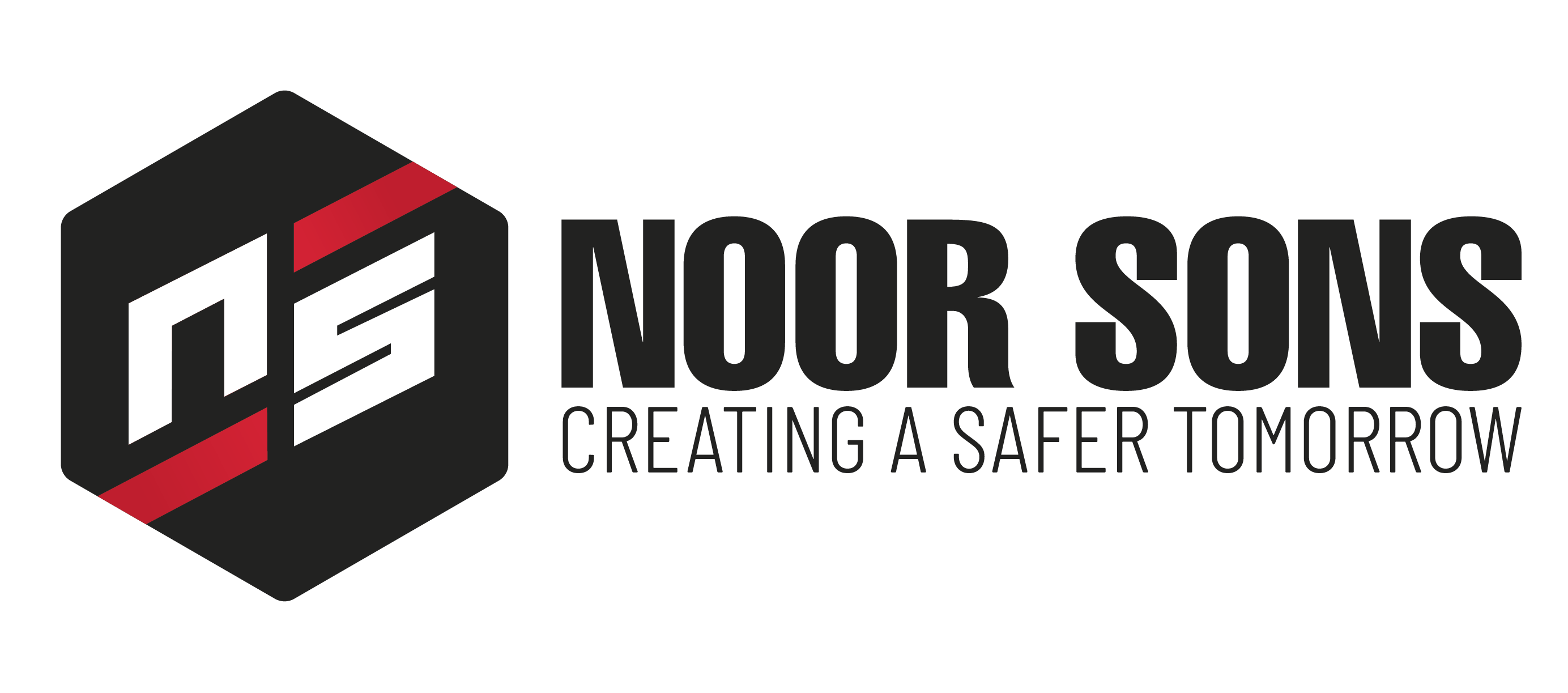 Noor Sons Creating a Safer Tomorrow Business Logo