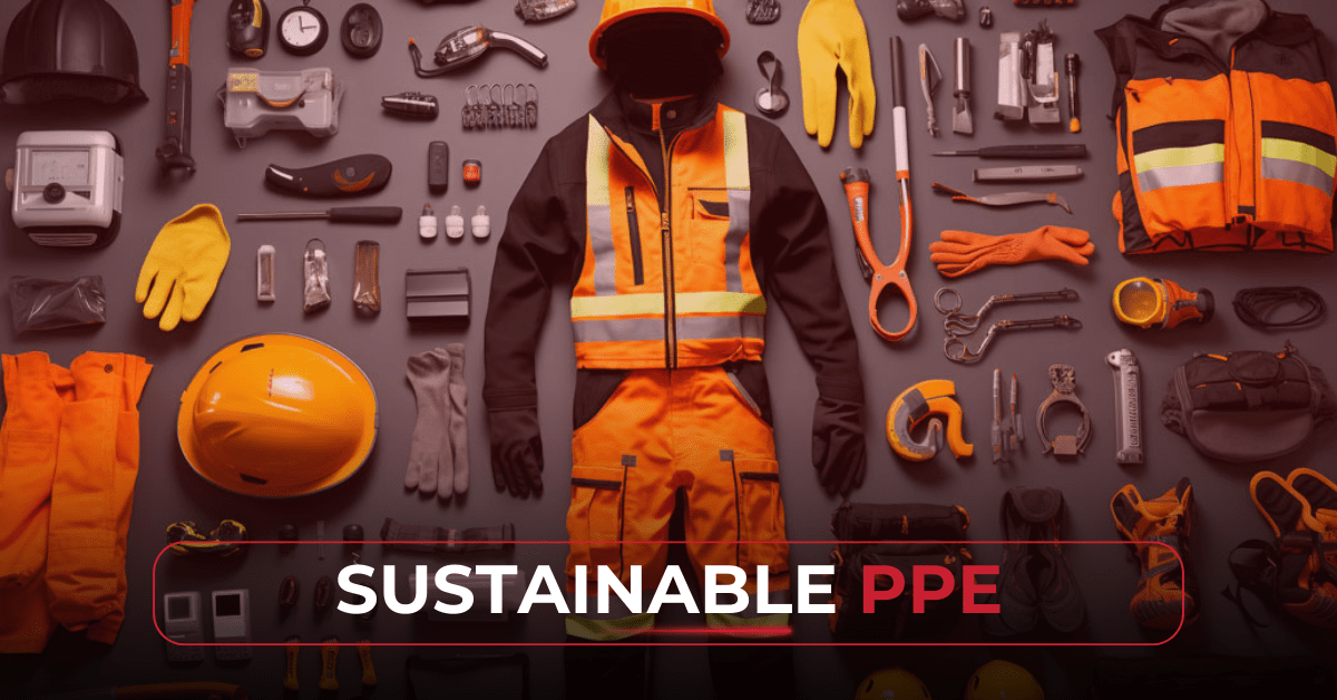 Comparison between traditional and sustainable PPE illustrating the advantages of the latter